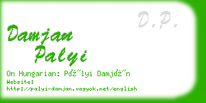 damjan palyi business card